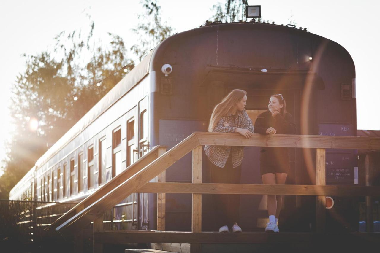 Railrooms Traincar Hostel Tallinn Luaran gambar